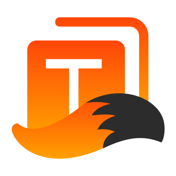 FastFox 快狐配文 Logo